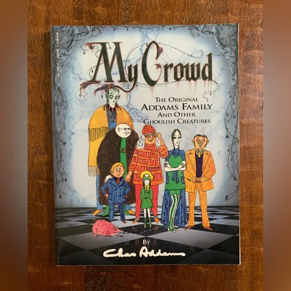 VTG My Crowd By Charles Addams The Original Addams Family Picture Book - Picture 1 of 8
